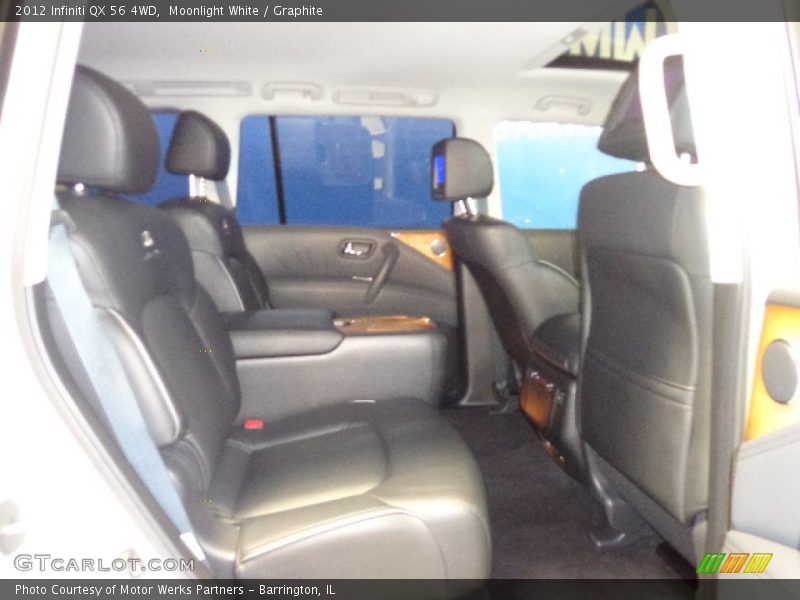 Moonlight White / Graphite 2012 Infiniti QX 56 4WD