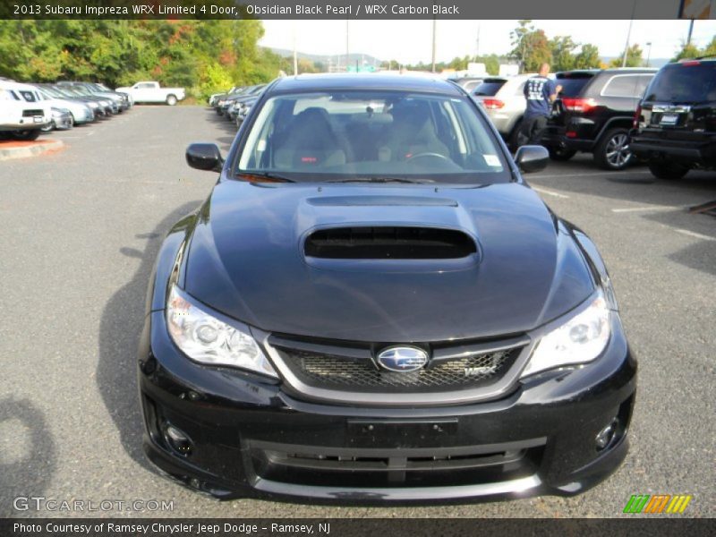 Obsidian Black Pearl / WRX Carbon Black 2013 Subaru Impreza WRX Limited 4 Door