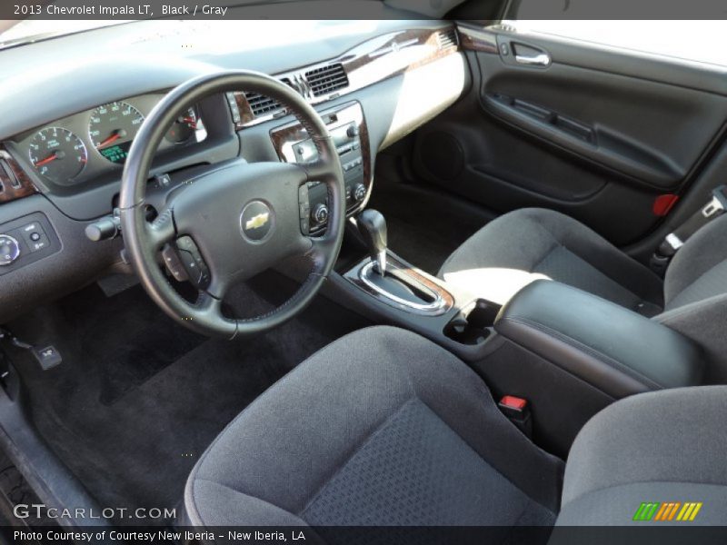 Black / Gray 2013 Chevrolet Impala LT
