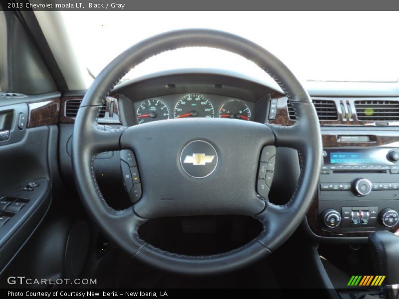 Black / Gray 2013 Chevrolet Impala LT