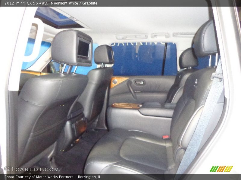 Moonlight White / Graphite 2012 Infiniti QX 56 4WD