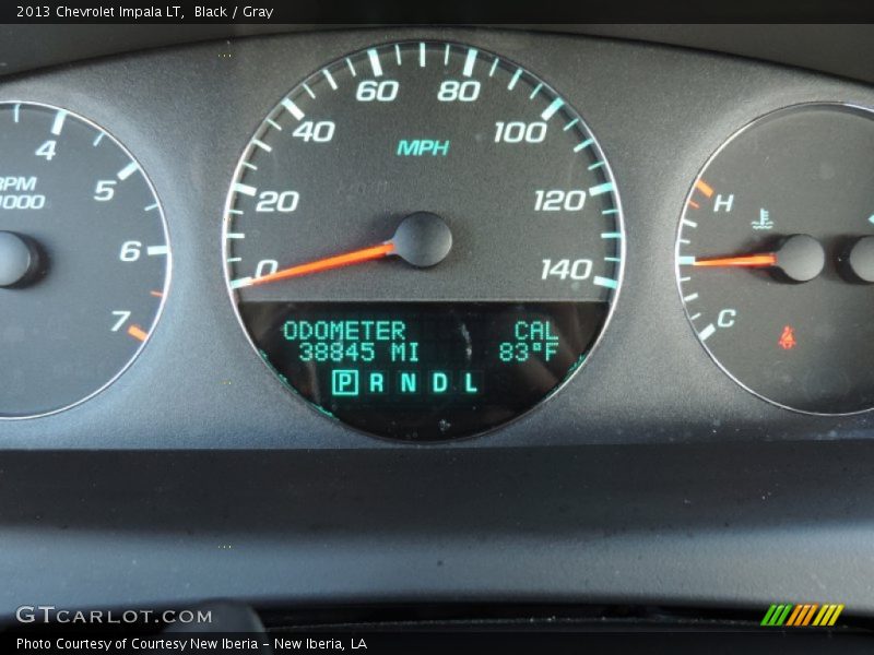 Black / Gray 2013 Chevrolet Impala LT