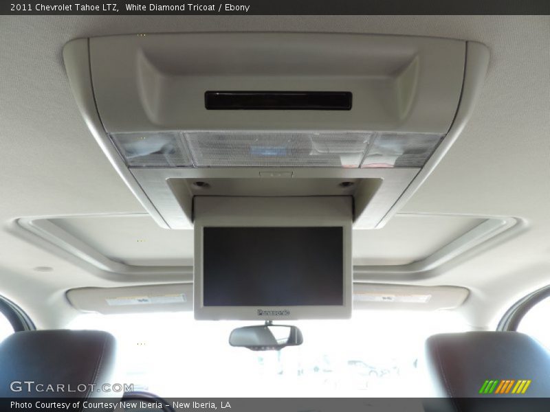 White Diamond Tricoat / Ebony 2011 Chevrolet Tahoe LTZ