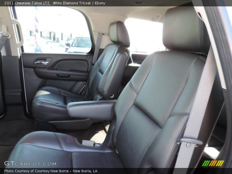 White Diamond Tricoat / Ebony 2011 Chevrolet Tahoe LTZ
