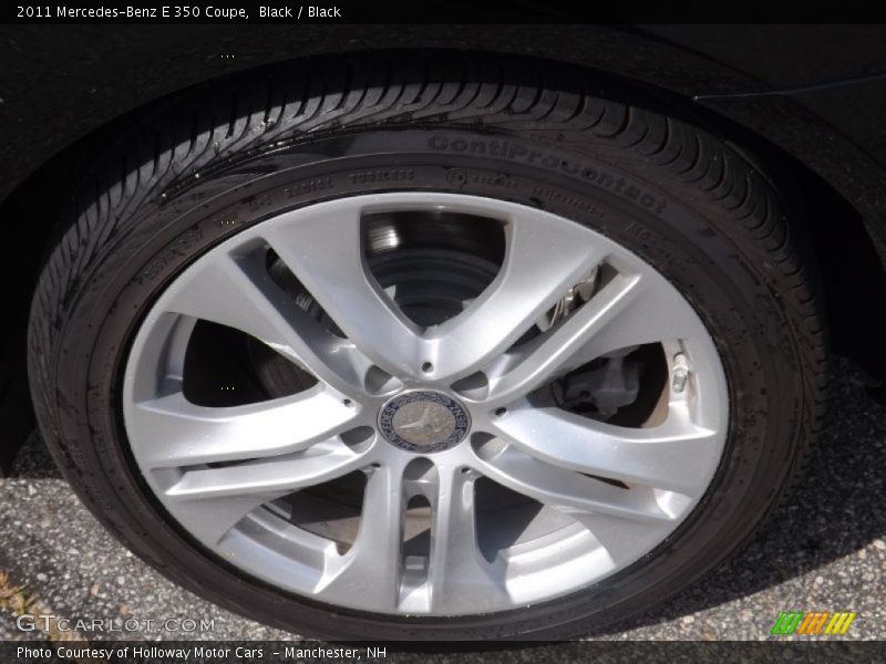Black / Black 2011 Mercedes-Benz E 350 Coupe