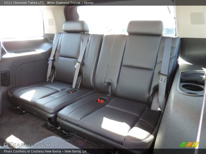 White Diamond Tricoat / Ebony 2011 Chevrolet Tahoe LTZ