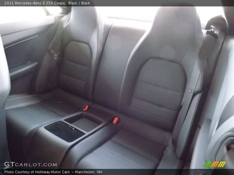 Black / Black 2011 Mercedes-Benz E 350 Coupe