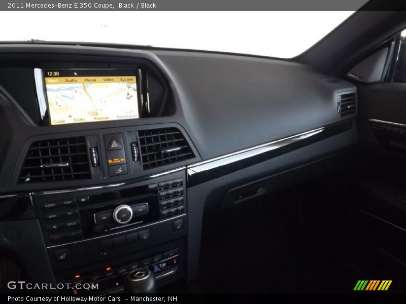 Black / Black 2011 Mercedes-Benz E 350 Coupe