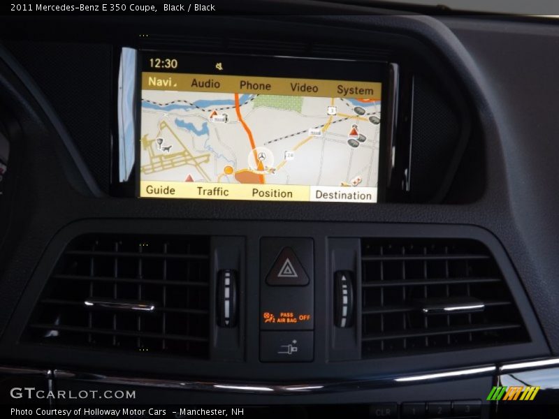 Black / Black 2011 Mercedes-Benz E 350 Coupe