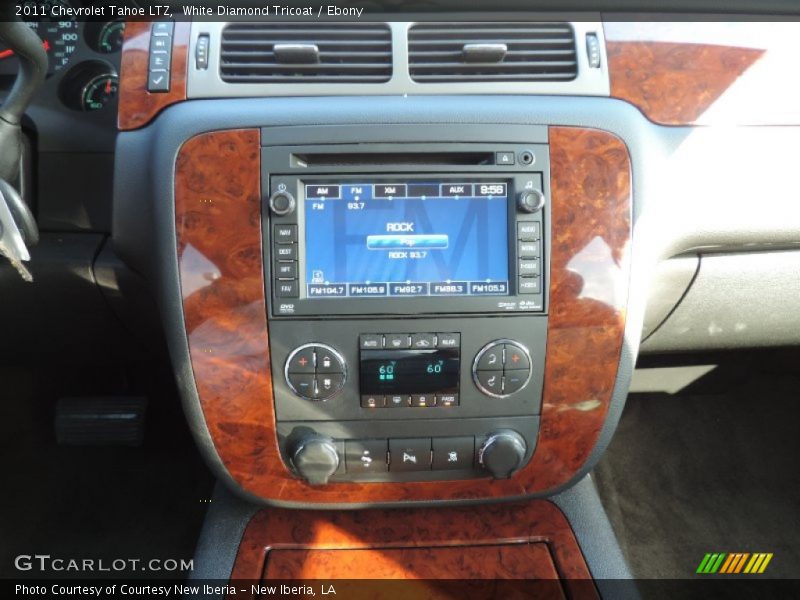 White Diamond Tricoat / Ebony 2011 Chevrolet Tahoe LTZ
