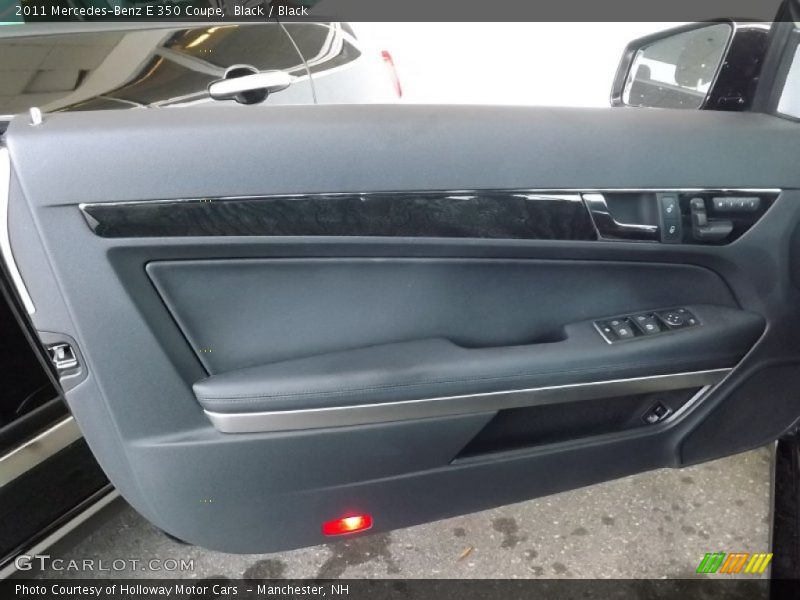 Black / Black 2011 Mercedes-Benz E 350 Coupe