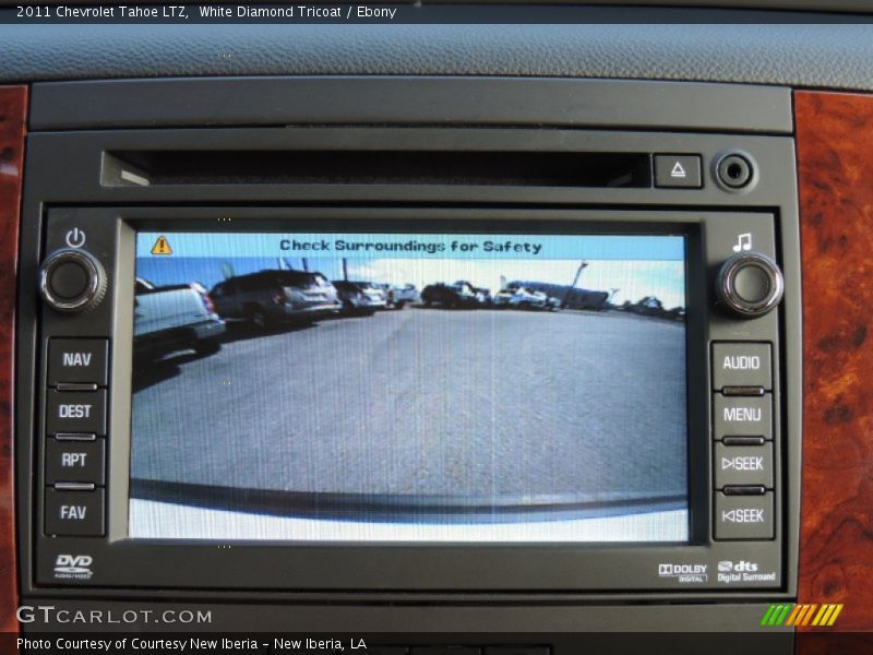 White Diamond Tricoat / Ebony 2011 Chevrolet Tahoe LTZ