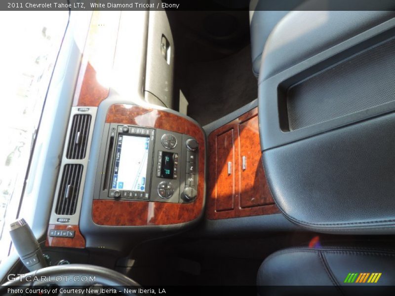 White Diamond Tricoat / Ebony 2011 Chevrolet Tahoe LTZ