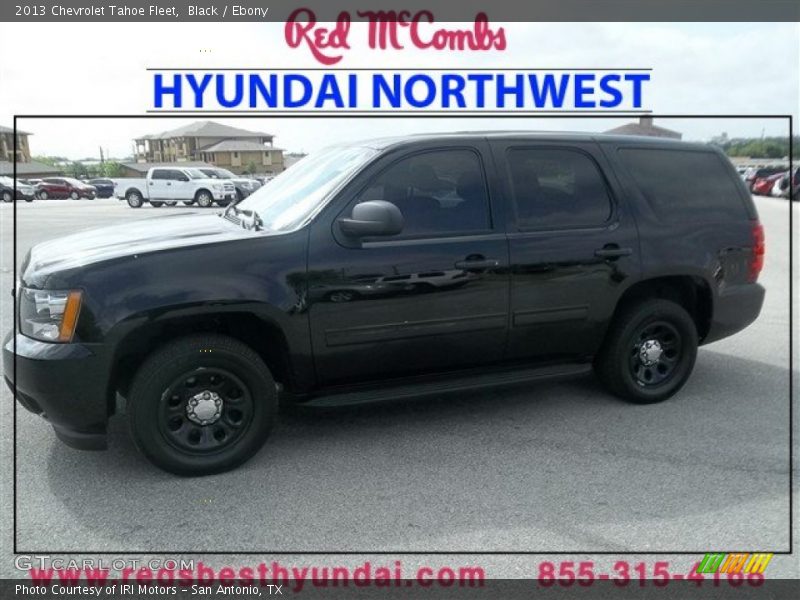 Black / Ebony 2013 Chevrolet Tahoe Fleet
