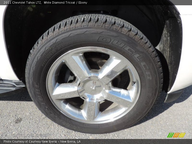White Diamond Tricoat / Ebony 2011 Chevrolet Tahoe LTZ
