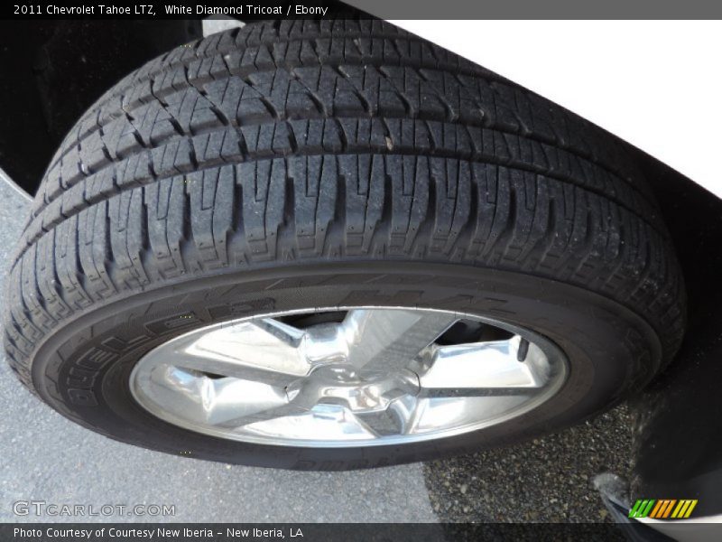 White Diamond Tricoat / Ebony 2011 Chevrolet Tahoe LTZ