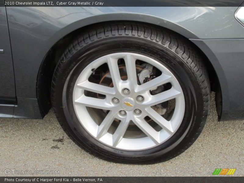 Cyber Gray Metallic / Gray 2010 Chevrolet Impala LTZ