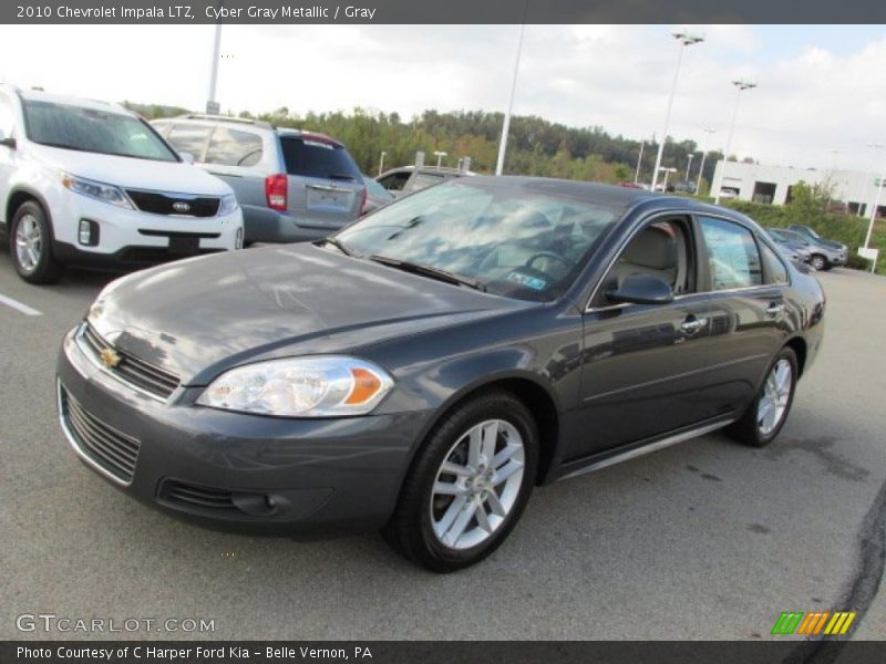Cyber Gray Metallic / Gray 2010 Chevrolet Impala LTZ