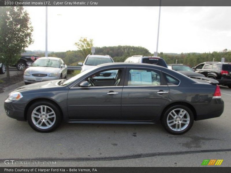Cyber Gray Metallic / Gray 2010 Chevrolet Impala LTZ