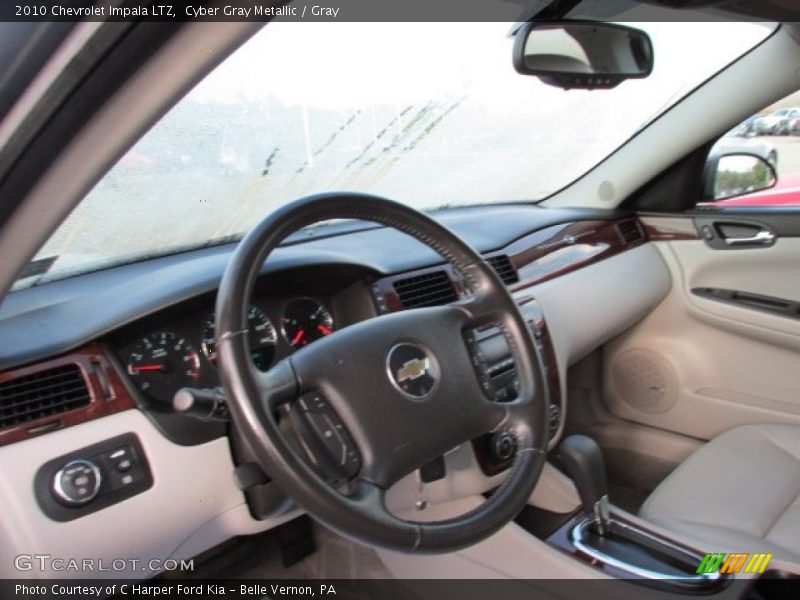 Cyber Gray Metallic / Gray 2010 Chevrolet Impala LTZ