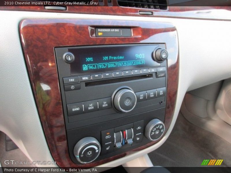 Cyber Gray Metallic / Gray 2010 Chevrolet Impala LTZ