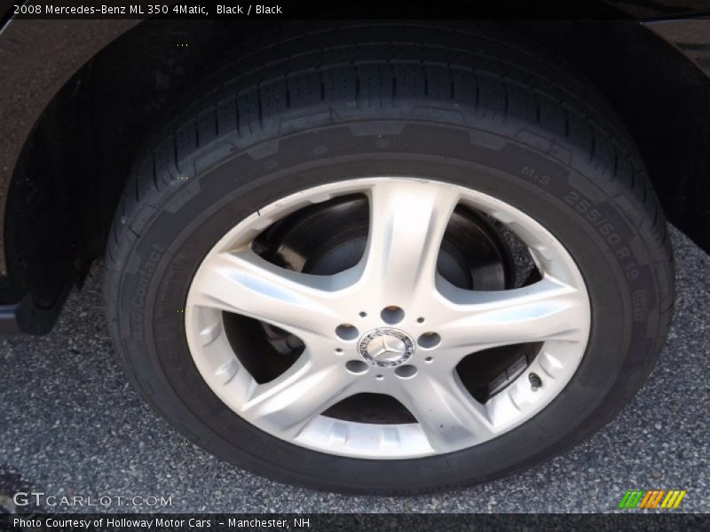 Black / Black 2008 Mercedes-Benz ML 350 4Matic