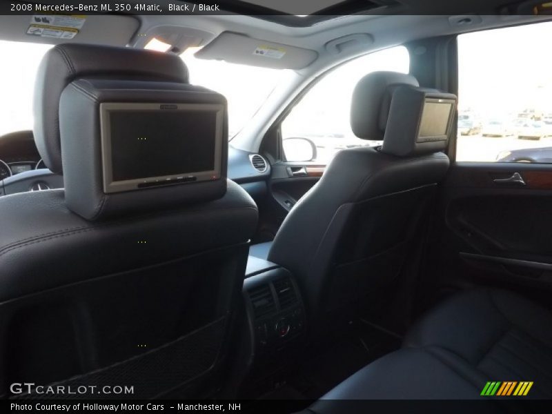 Black / Black 2008 Mercedes-Benz ML 350 4Matic