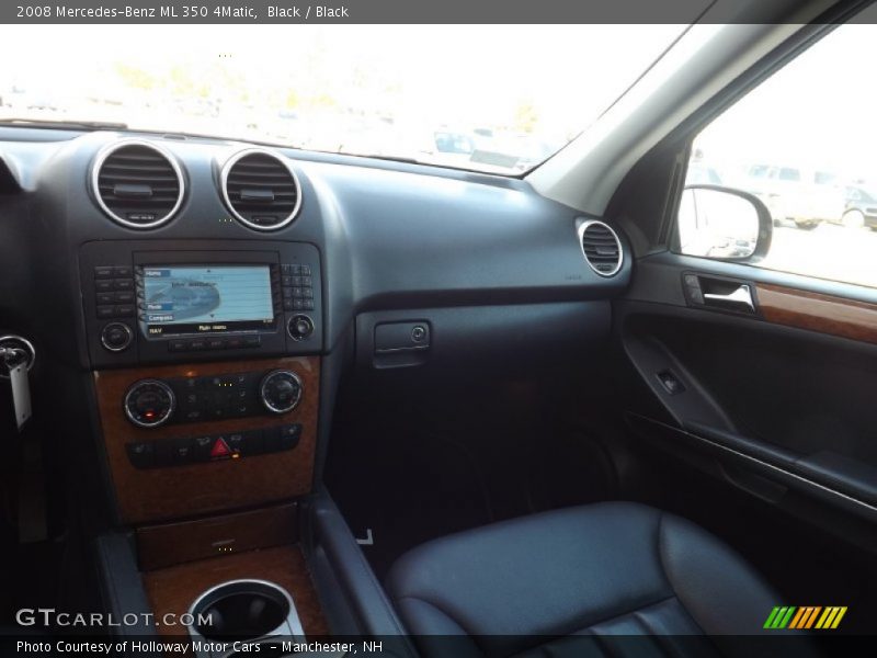 Black / Black 2008 Mercedes-Benz ML 350 4Matic