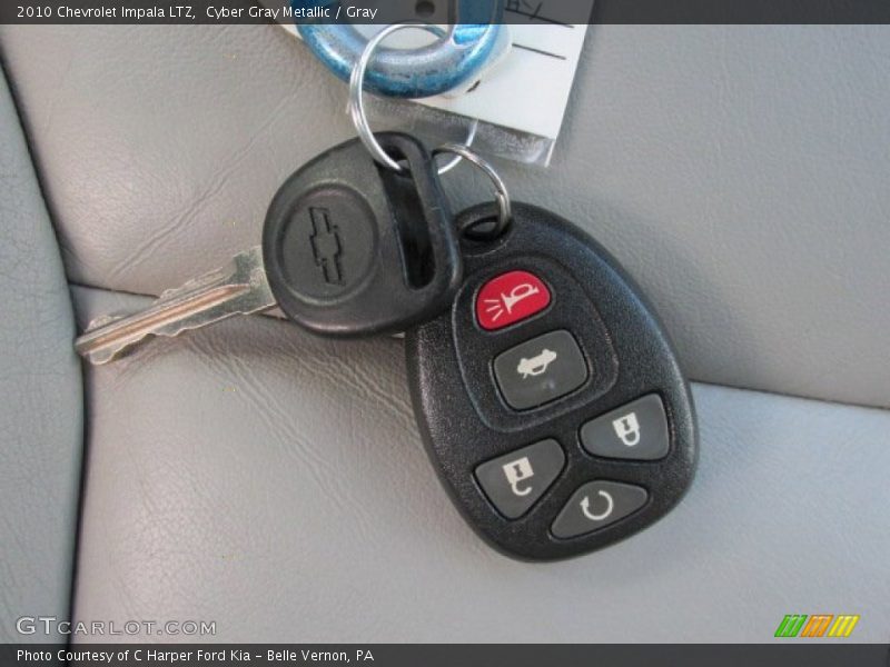 Cyber Gray Metallic / Gray 2010 Chevrolet Impala LTZ
