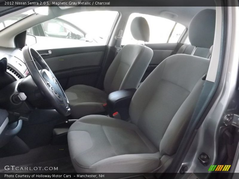 Magnetic Gray Metallic / Charcoal 2012 Nissan Sentra 2.0 S
