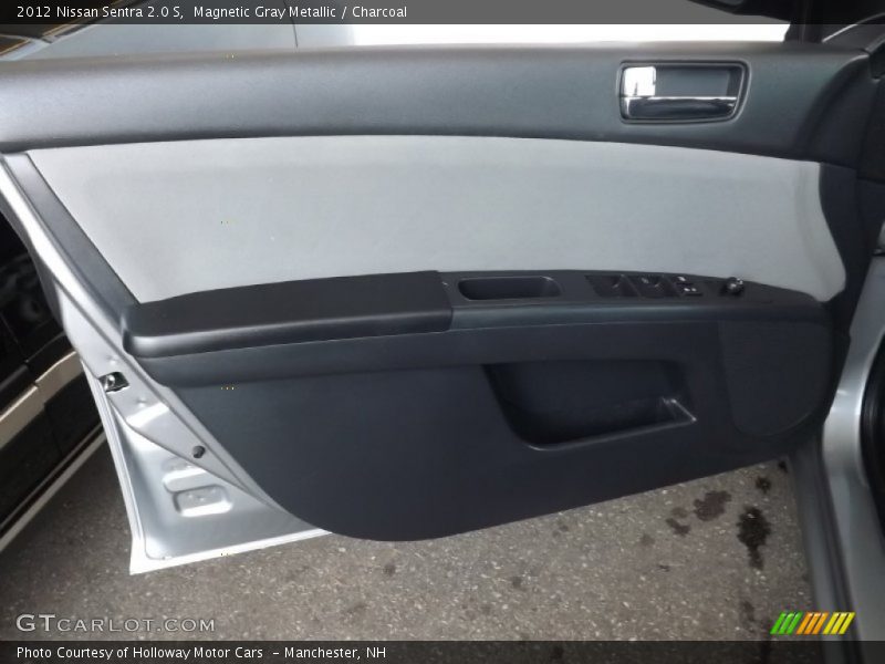 Magnetic Gray Metallic / Charcoal 2012 Nissan Sentra 2.0 S