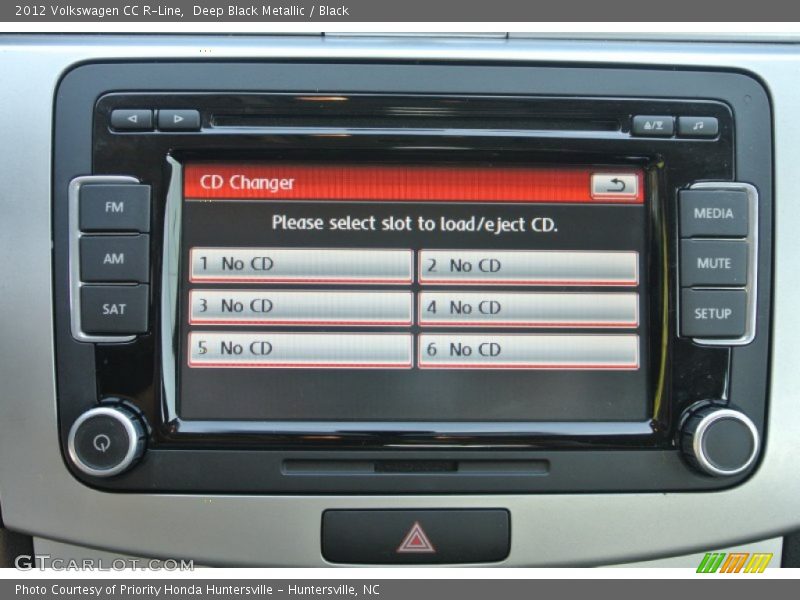 Deep Black Metallic / Black 2012 Volkswagen CC R-Line