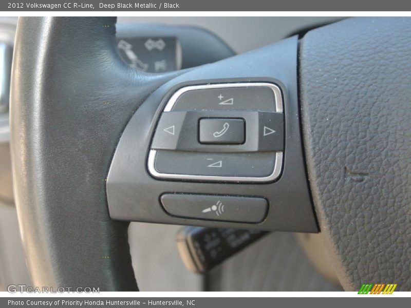 Deep Black Metallic / Black 2012 Volkswagen CC R-Line