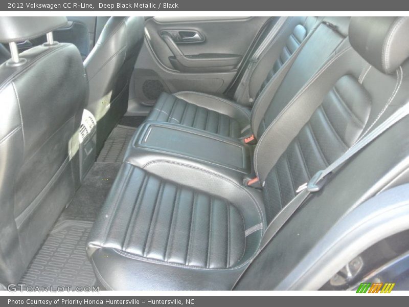 Deep Black Metallic / Black 2012 Volkswagen CC R-Line