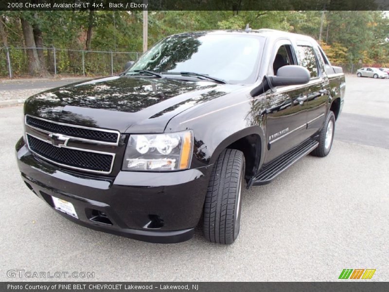 Black / Ebony 2008 Chevrolet Avalanche LT 4x4