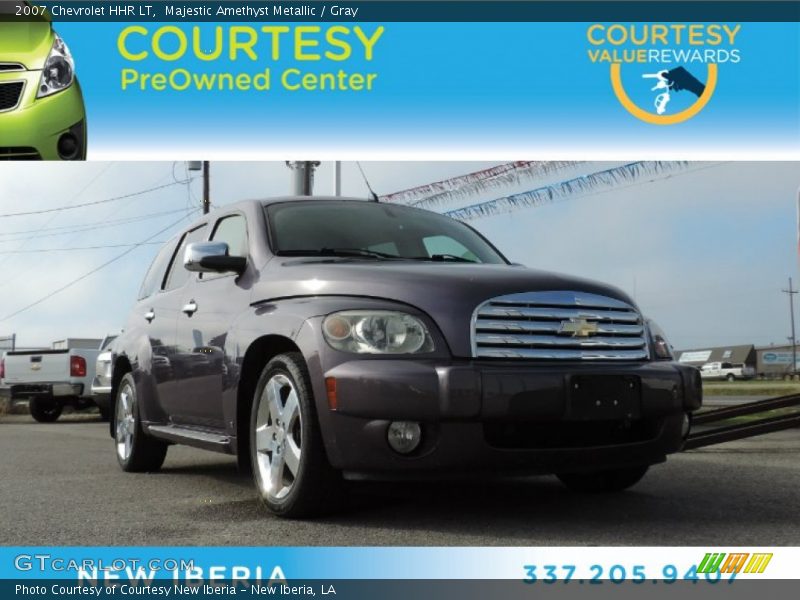Majestic Amethyst Metallic / Gray 2007 Chevrolet HHR LT