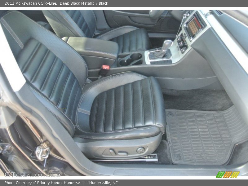 Deep Black Metallic / Black 2012 Volkswagen CC R-Line