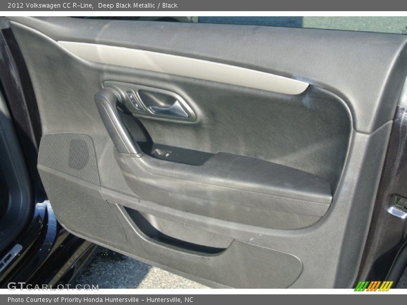 Deep Black Metallic / Black 2012 Volkswagen CC R-Line
