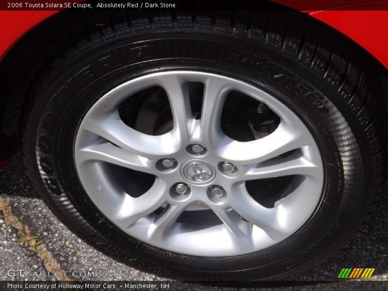 Absolutely Red / Dark Stone 2006 Toyota Solara SE Coupe