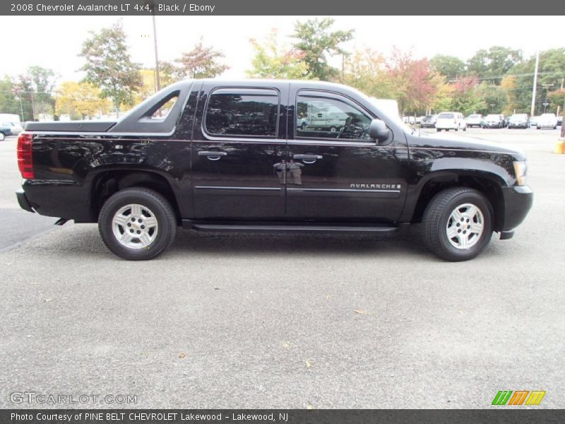 Black / Ebony 2008 Chevrolet Avalanche LT 4x4