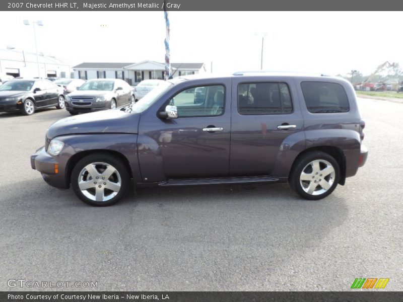Majestic Amethyst Metallic / Gray 2007 Chevrolet HHR LT