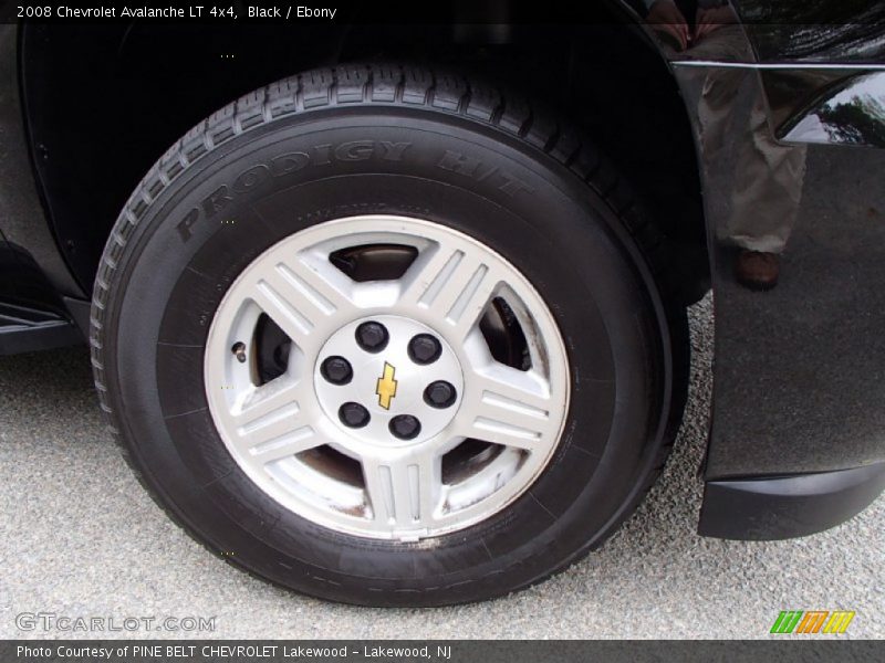 Black / Ebony 2008 Chevrolet Avalanche LT 4x4