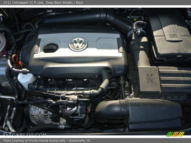 Deep Black Metallic / Black 2012 Volkswagen CC R-Line