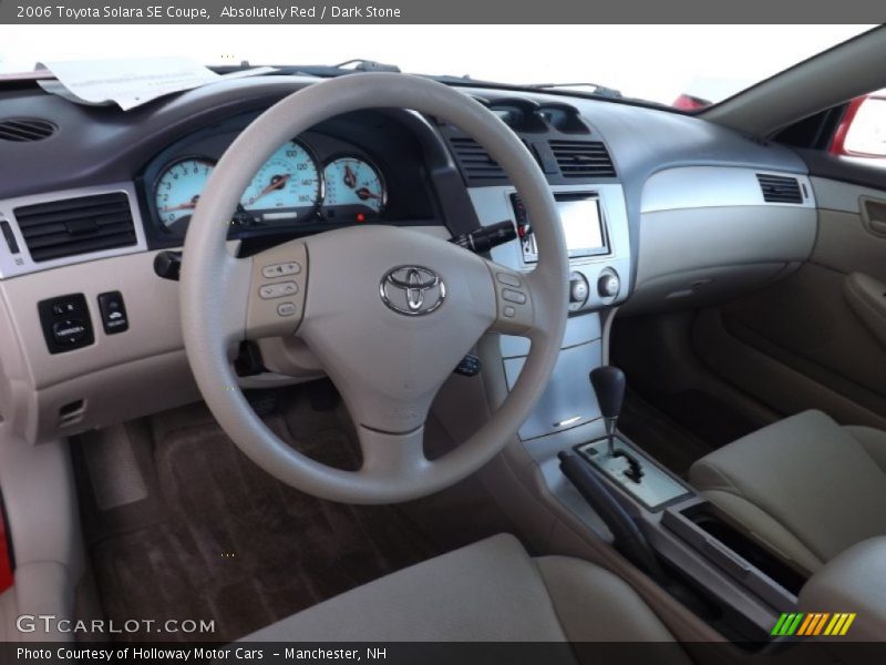 Absolutely Red / Dark Stone 2006 Toyota Solara SE Coupe