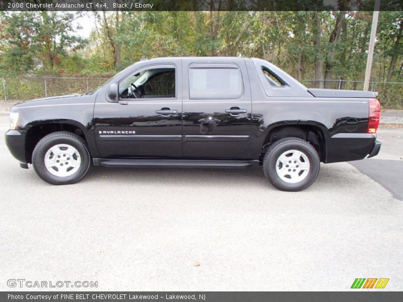 Black / Ebony 2008 Chevrolet Avalanche LT 4x4