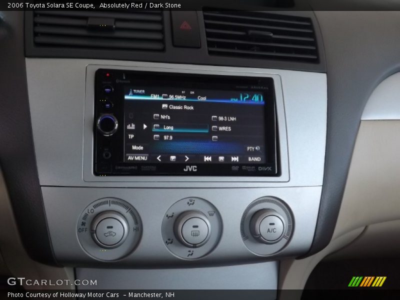 Absolutely Red / Dark Stone 2006 Toyota Solara SE Coupe