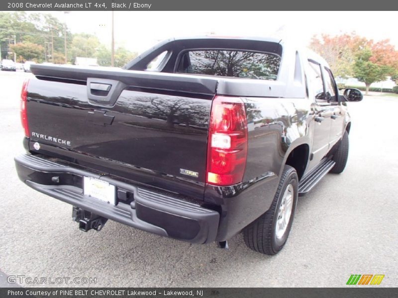 Black / Ebony 2008 Chevrolet Avalanche LT 4x4