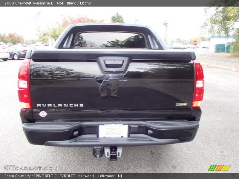 Black / Ebony 2008 Chevrolet Avalanche LT 4x4