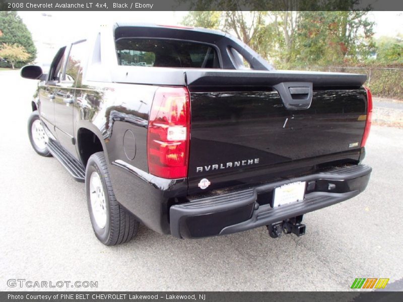 Black / Ebony 2008 Chevrolet Avalanche LT 4x4