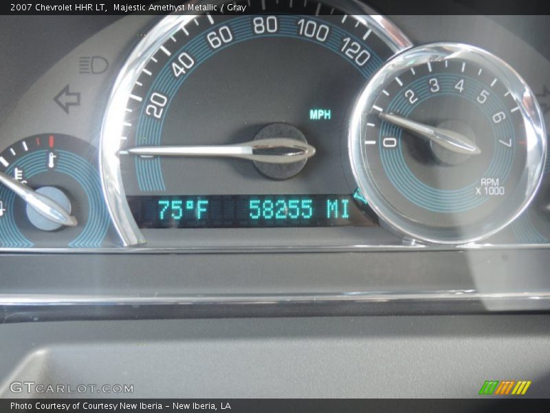 Majestic Amethyst Metallic / Gray 2007 Chevrolet HHR LT